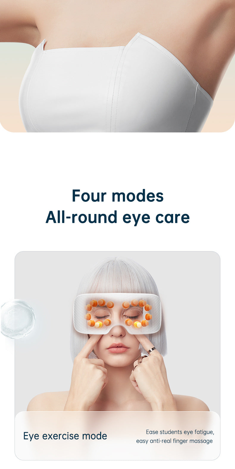 New Arrival Dry Eye Massage And Heating Steam Eye Massage Equipment