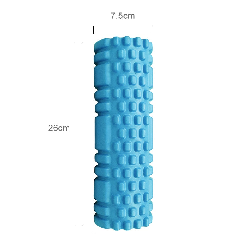 Yoga Column Gym Fitness Foam Roller Pilates Massage Roller
