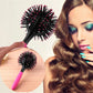 3D Round Hair Brushes Comb Salon make up 360 degree Hair Comb