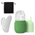 Silicone Ice Grid Scraping Plate Facial Care Tool Set with Storage Bag
