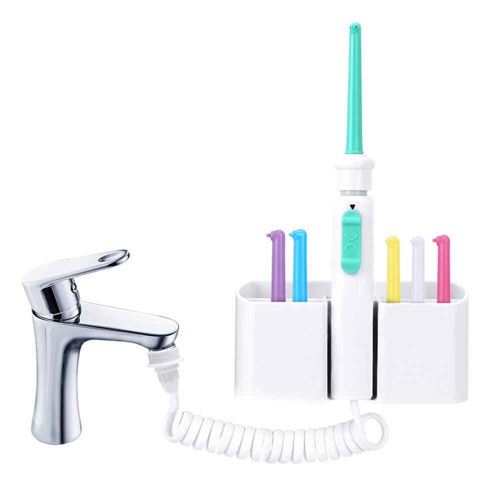 Water Dental Flosser Faucet Oral Irrigator Water Jet Floss Dental Irrigator