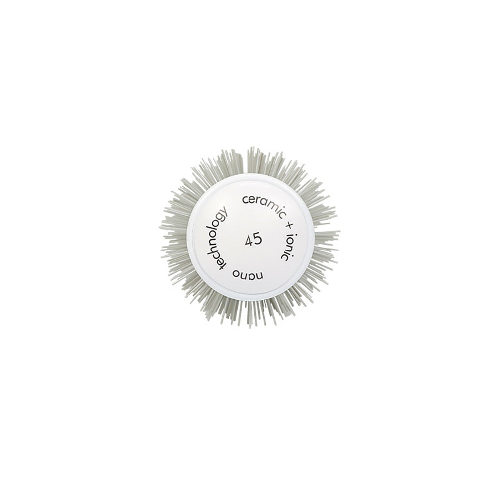 Professional Round Blue Hair Brush Ceramic Ion Hairbrush Comb