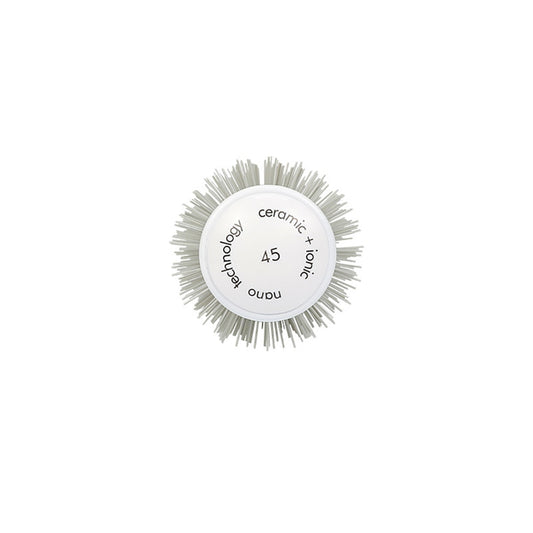 Professional Round Blue Hair Brush Ceramic Ion Hairbrush Comb