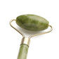 Double Head Green Jade Roller Massager Eye Face Neck Facial